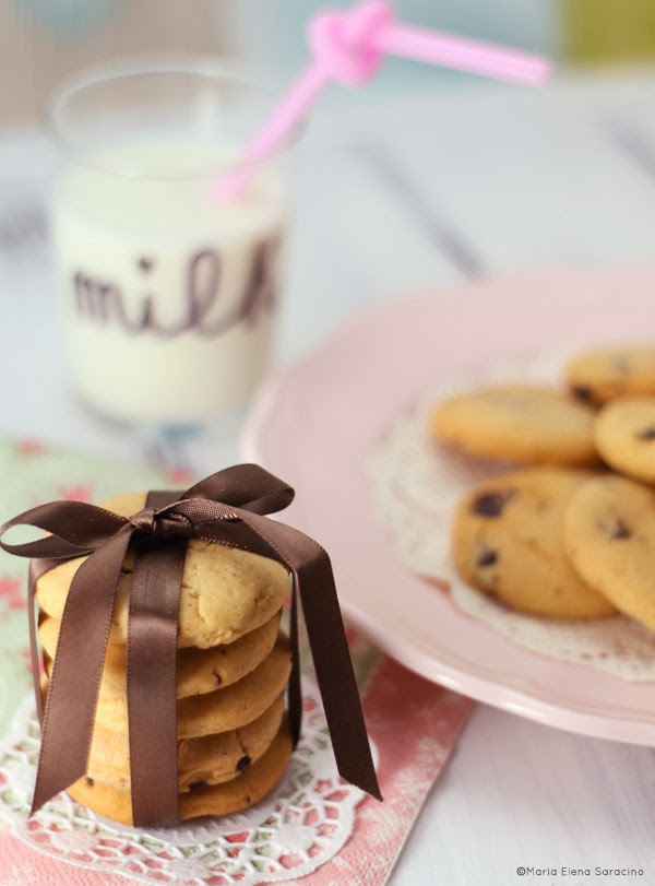 Se questo è un uovo - Biscotti di riso con gocce di cioccolato