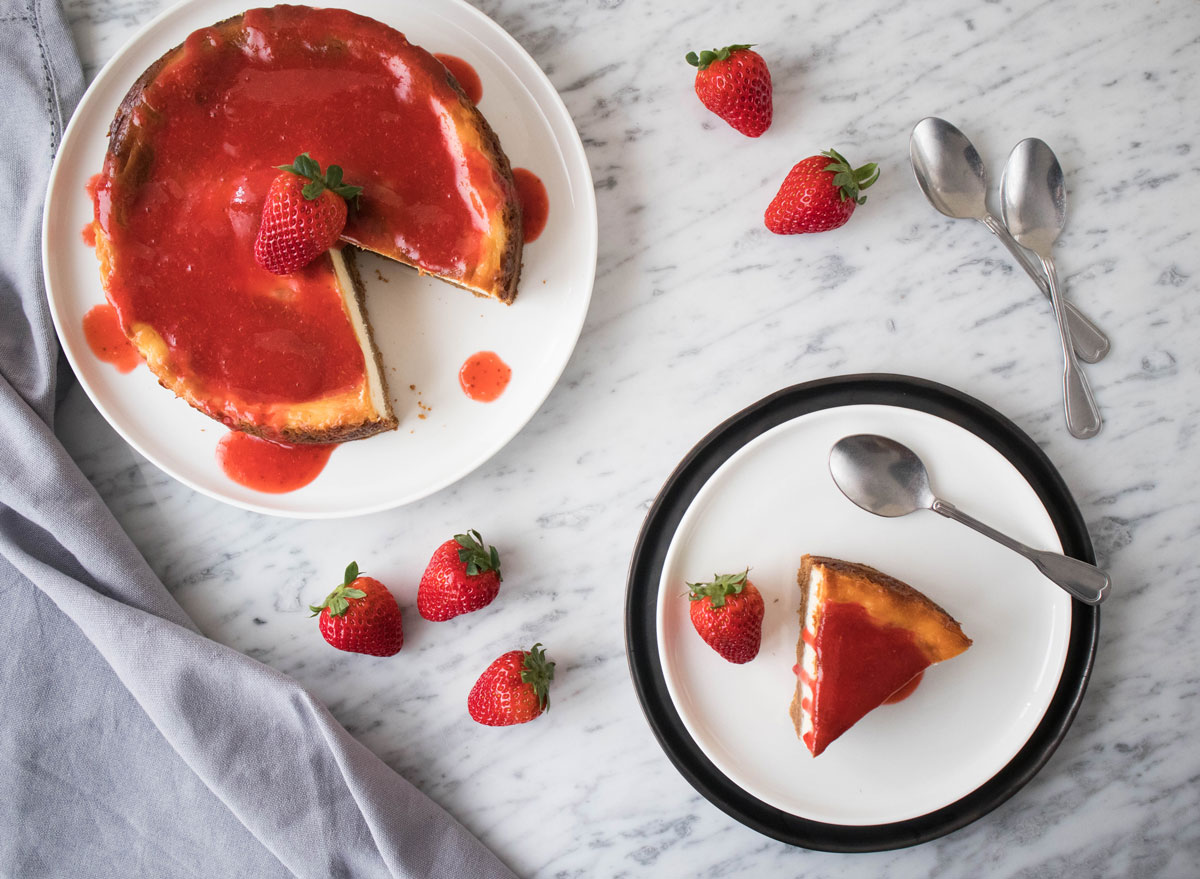 Cheesecake alle fragole