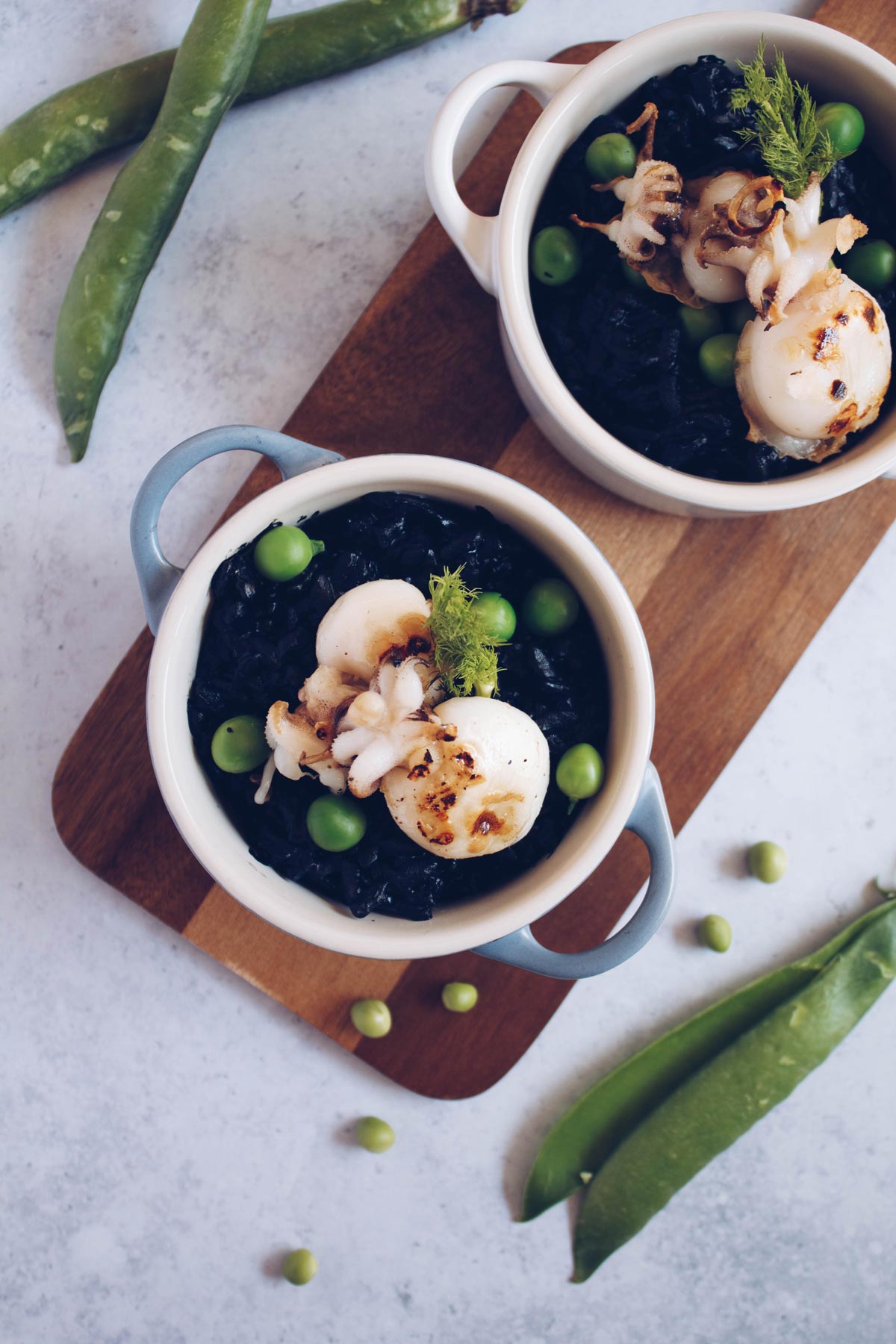 Se questo è un uovo - Risotto al nero con seppioline