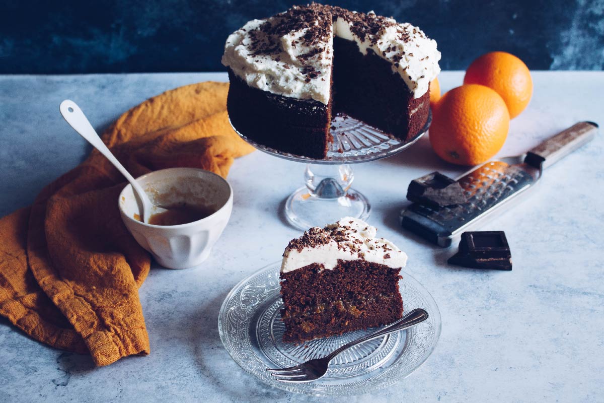 Se questo è un uovo- Torta cioccolato e arance