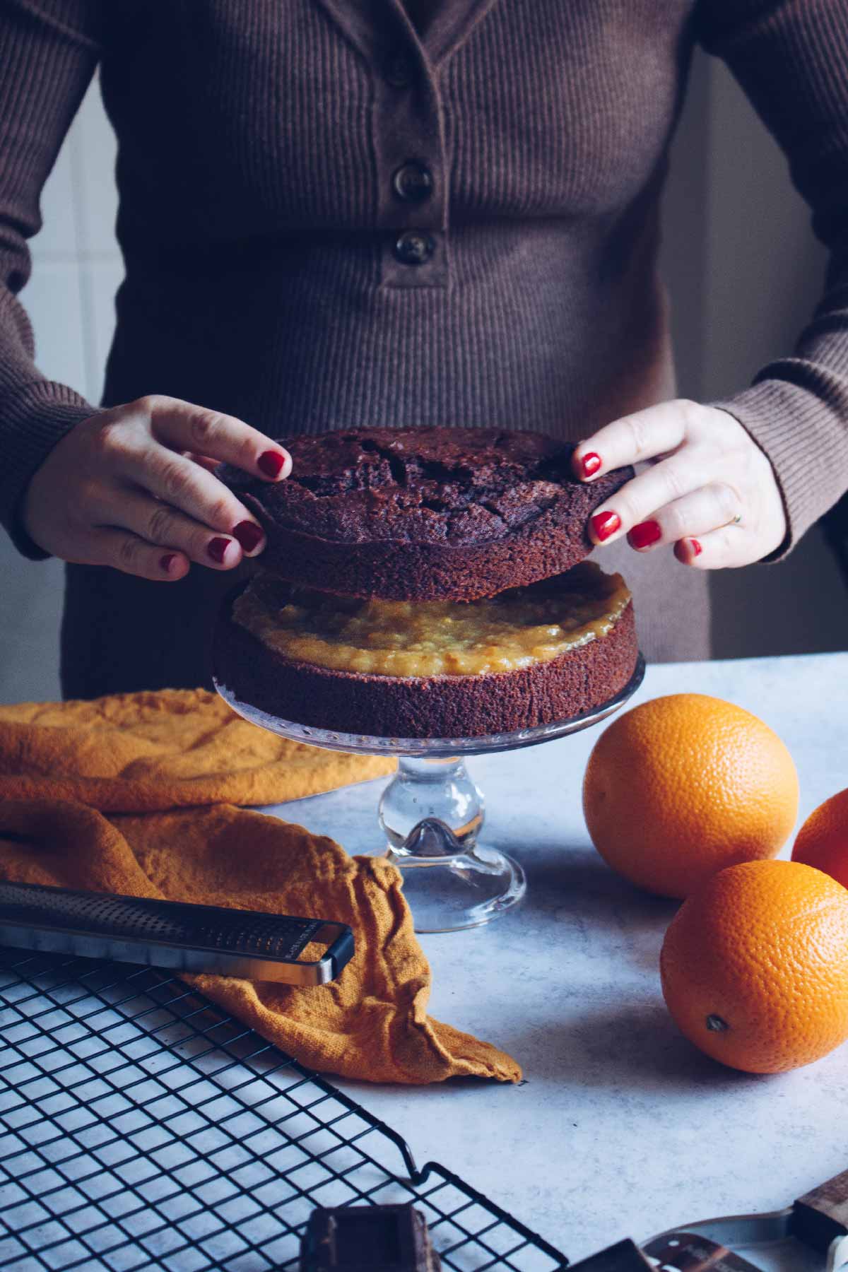 Se questo è un uovo- Richiudere la torta